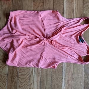 Express coral tank body suit